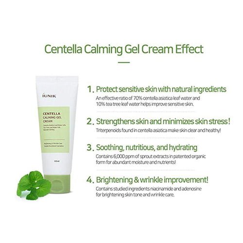 iUNIK – Centella Calming Gel Cream (60ml)