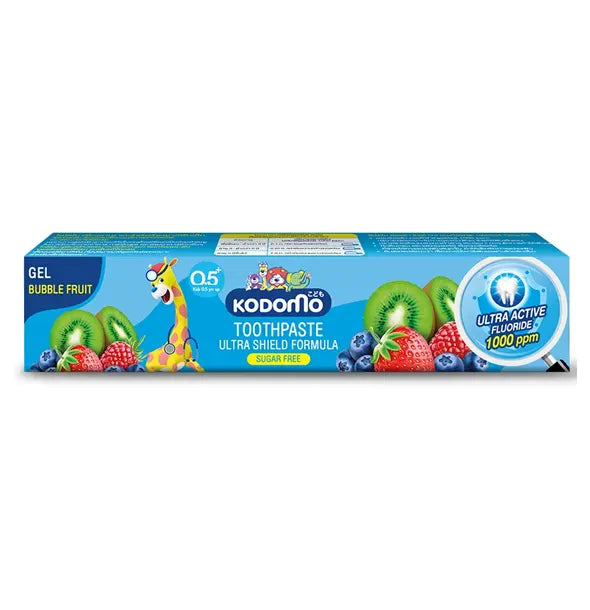 Kodomo Ultra Shield Toothpaste - Bubble Fruit Gel (40gm)