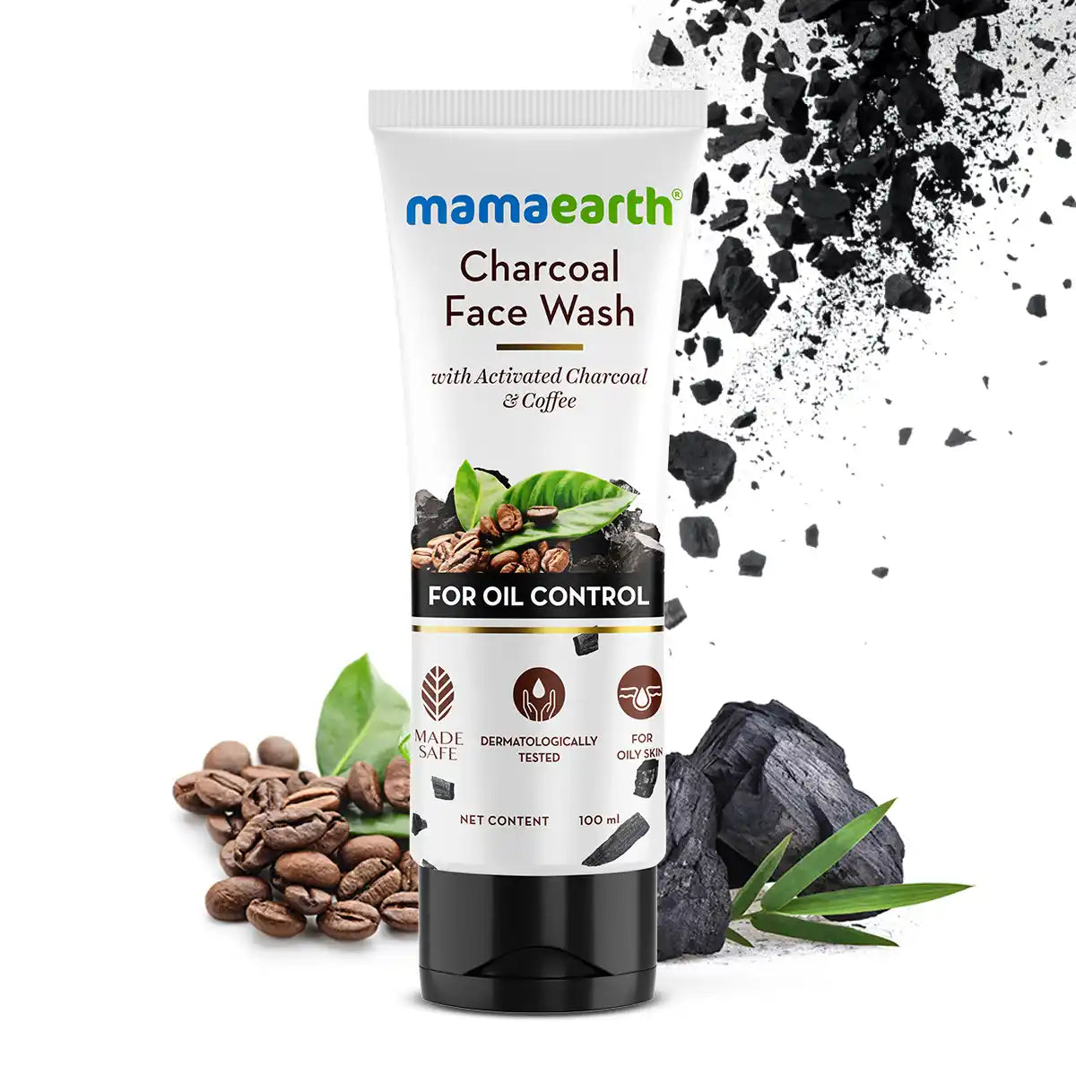 Mamaearth Charcoal Facewash For Oil Control (100ml)