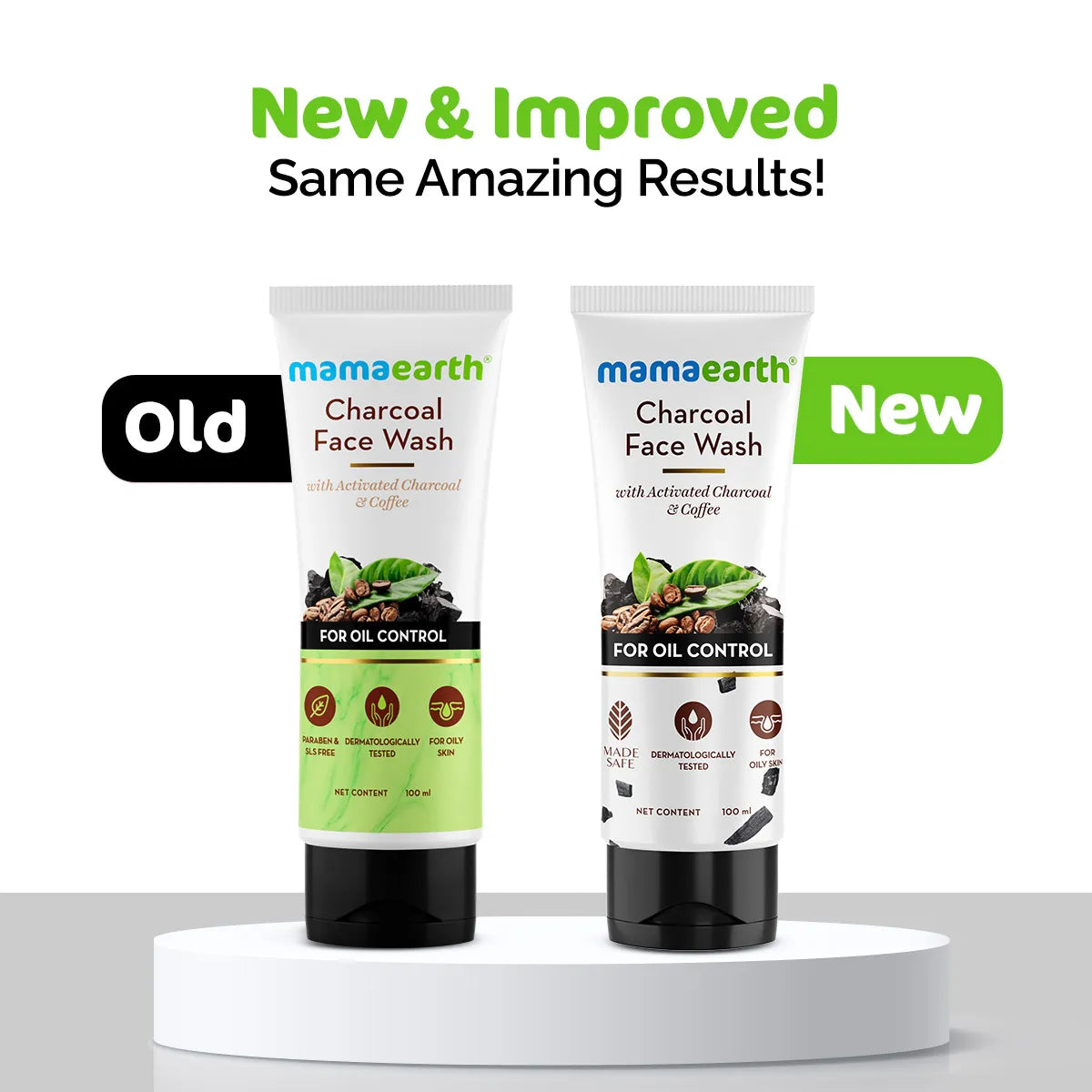 Mamaearth Charcoal Facewash For Oil Control (100ml)
