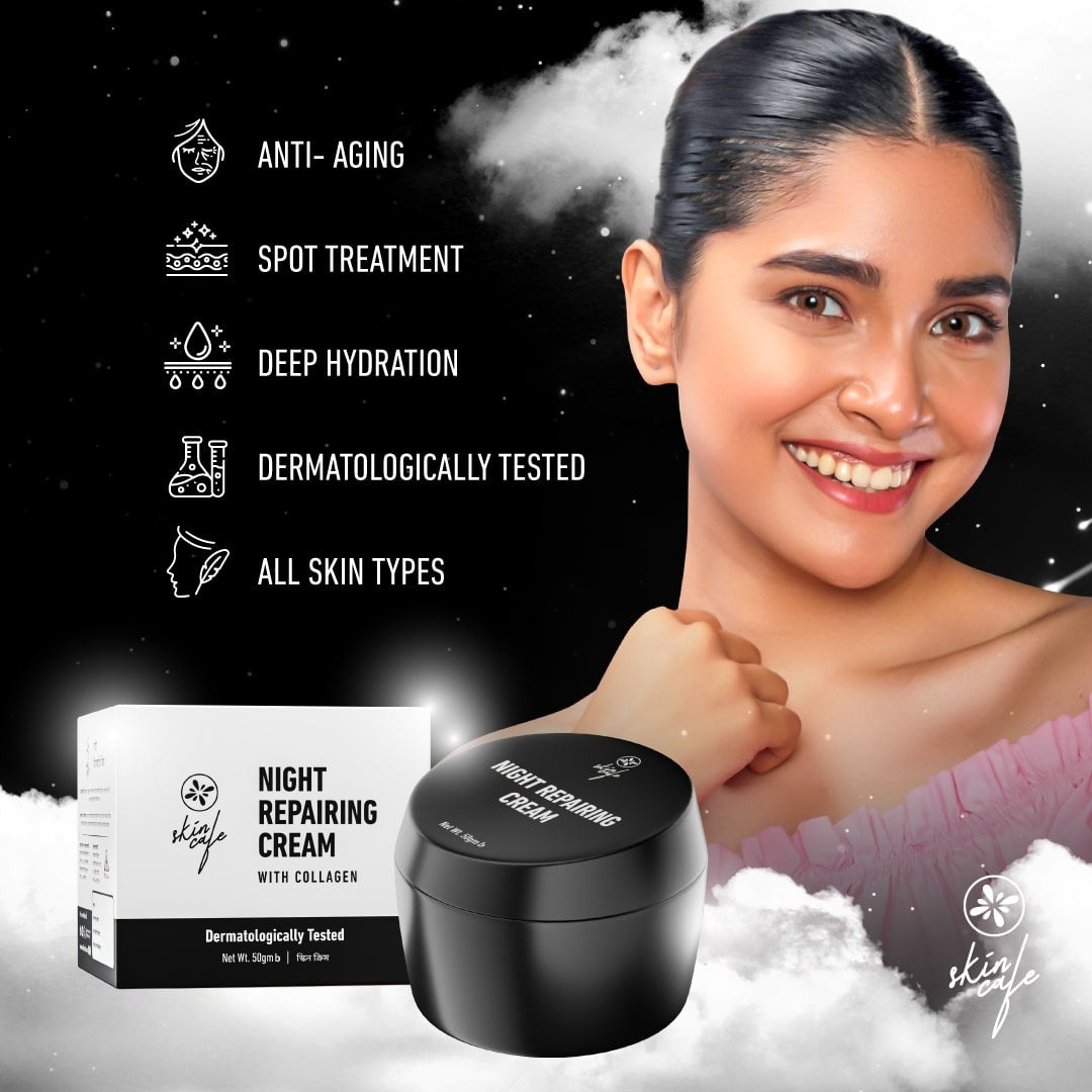 Skin Cafe Night Repairing Cream (50gm)