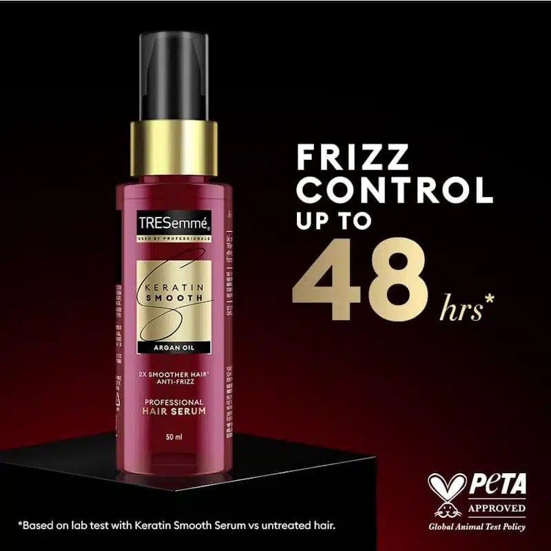 Tresemme Hair Serum Keratin Smooth Anti-frizz With Argan Oil (50ml)