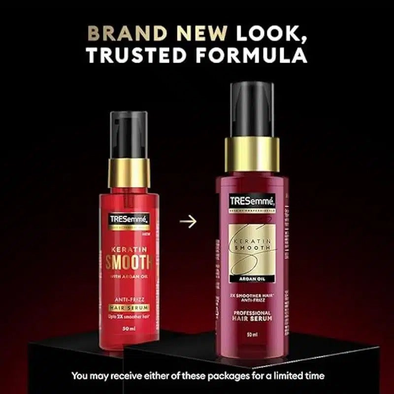Tresemme Hair Serum Keratin Smooth Anti-frizz With Argan Oil (50ml)