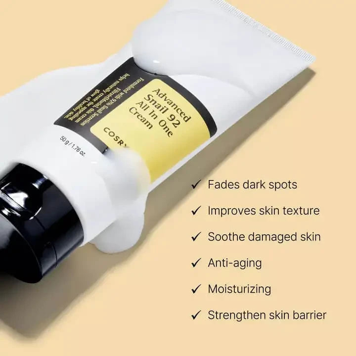 Cosrx Advanced Snail 92 All In One Cream (50gm)
