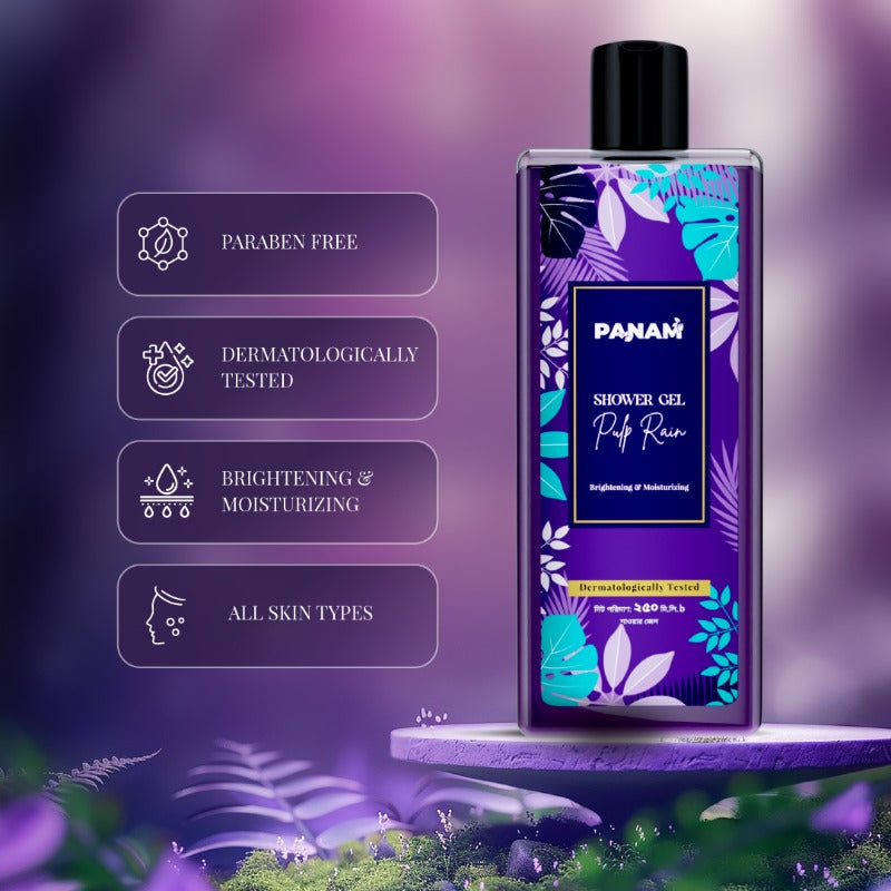 Panam Pulp Rain Shower Gel (250ml)