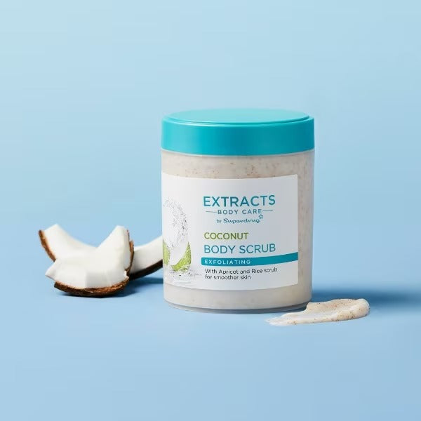 Superdrug Extracts Coconut Body Scrub (465ml)