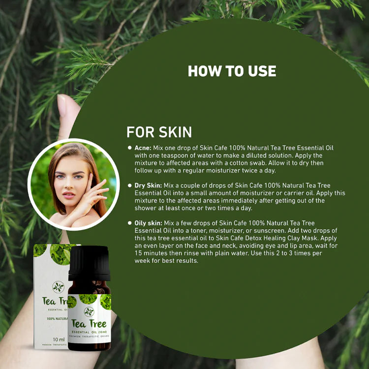 Skin Cafe 100% Natural Essential Oil – Tea Tree