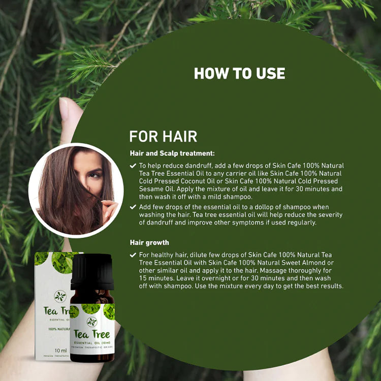 Skin Cafe 100% Natural Essential Oil – Tea Tree
