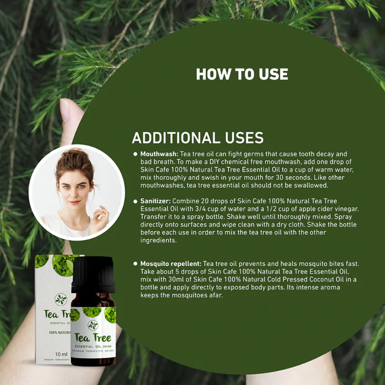 Skin Cafe 100% Natural Essential Oil – Tea Tree