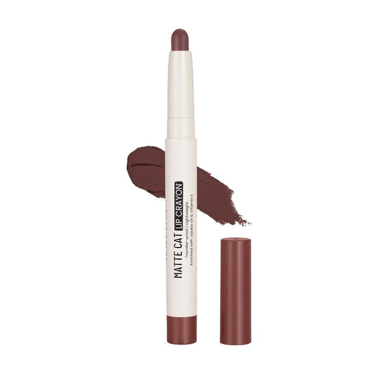 Swiss Beauty MATTE CAT LIP CRAYON - Shade 20 Chocolate