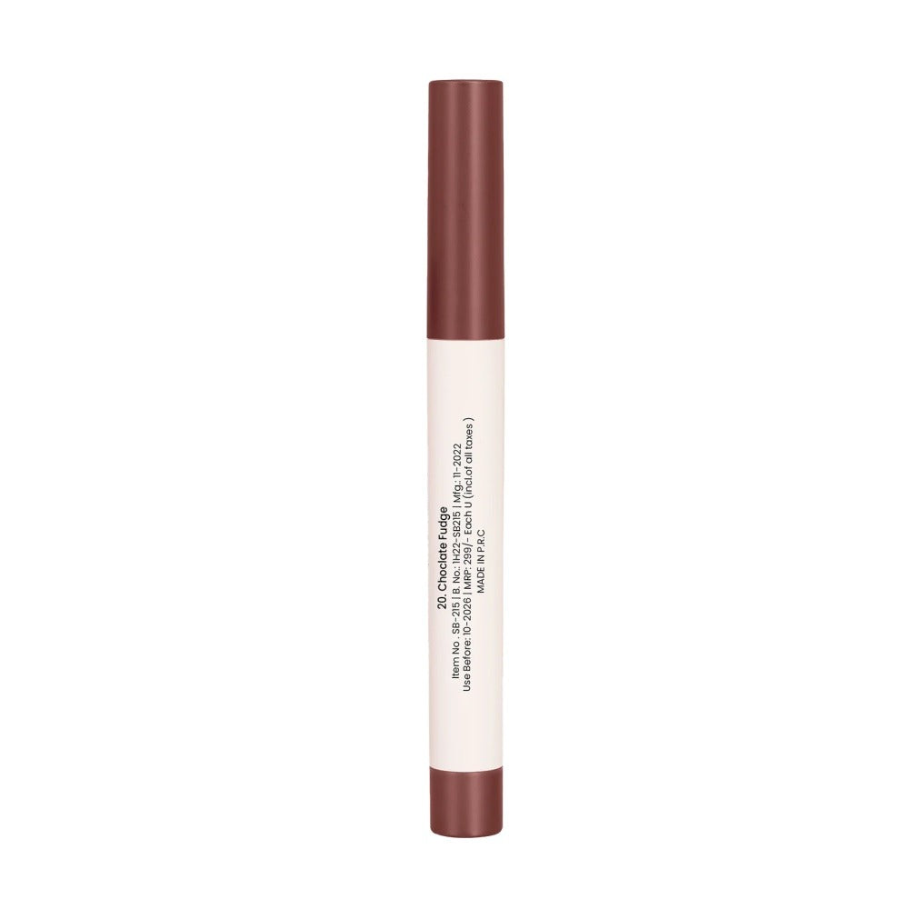 Swiss Beauty MATTE CAT LIP CRAYON - Shade 20 Chocolate