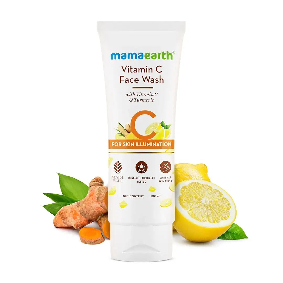 Mamaearth Vitamin C Face Wash (100ml)