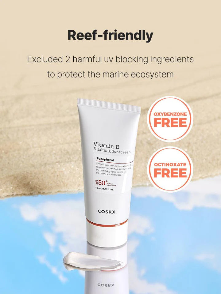 COSRX Vitamin E Vitalizing Sunscreen SPF 50+ (50ml)