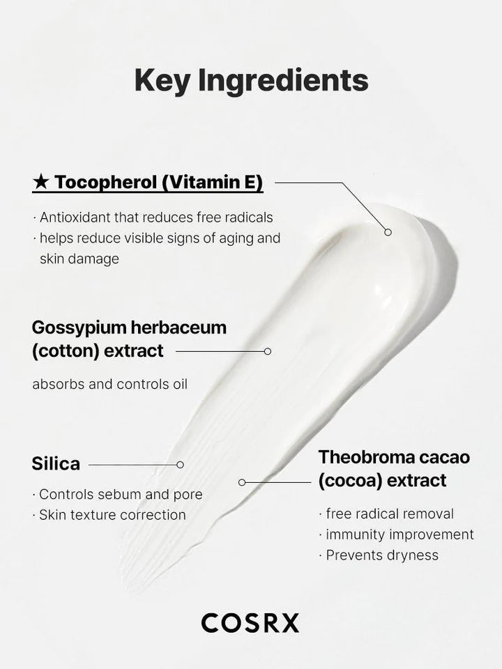 COSRX Vitamin E Vitalizing Sunscreen SPF 50+ (50ml)