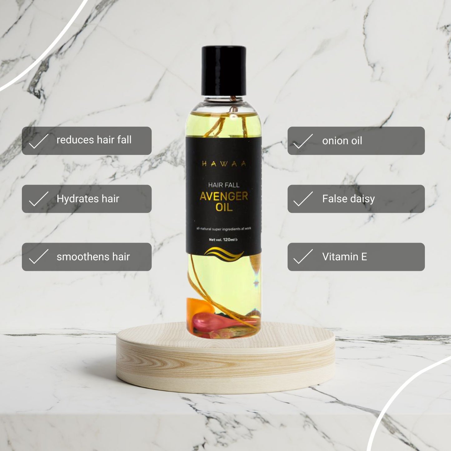 Hawaa Hair Fall Avenger Oil (120ml)