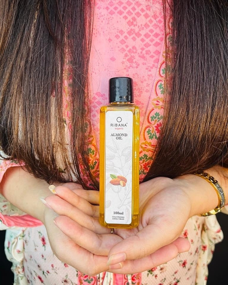 RiBANA Organic Almond Oil (100ml)