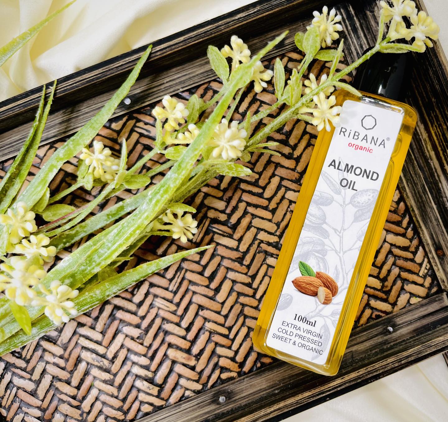 RiBANA Organic Almond Oil (100ml)