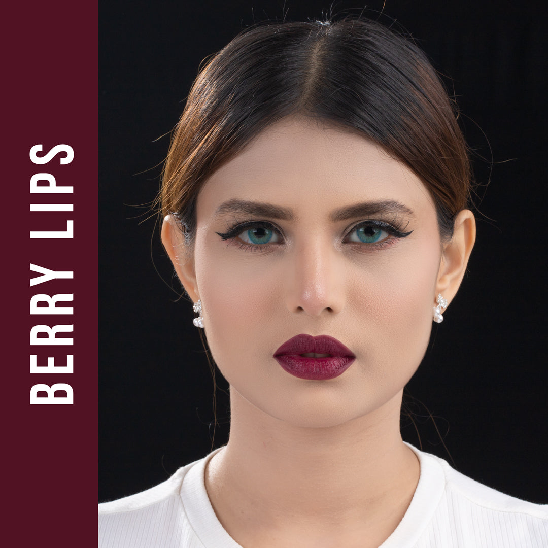 Nirvana Color Matte Bullet Lipstick – Berry Lips B01