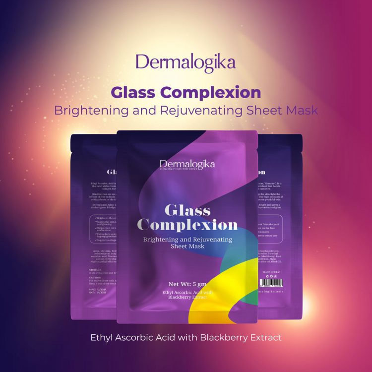 Dermalogika Glass Complexion Brightening and Rejuvenating Sheet Mask (5gm)