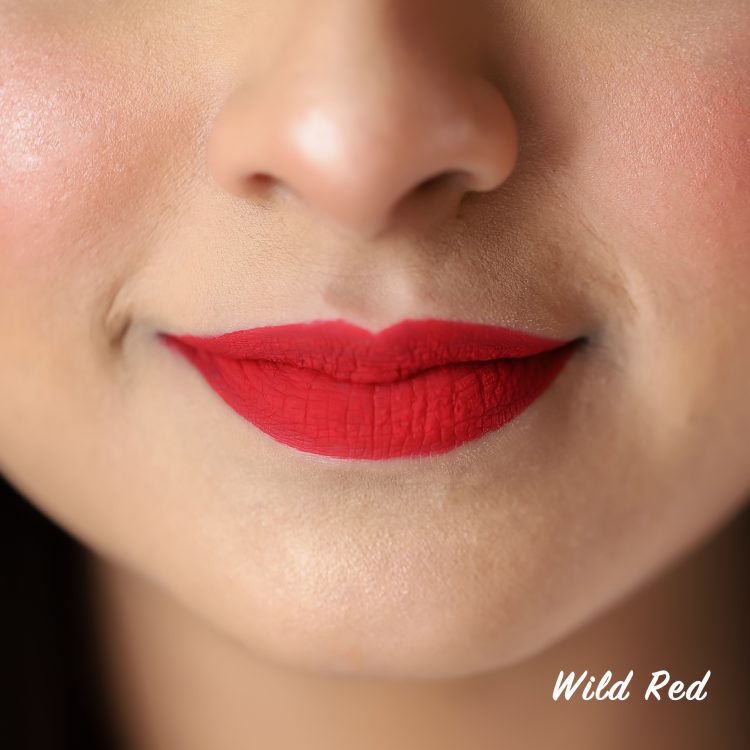 Nirvana Color Liquid Matte Lipstick – Wild Red