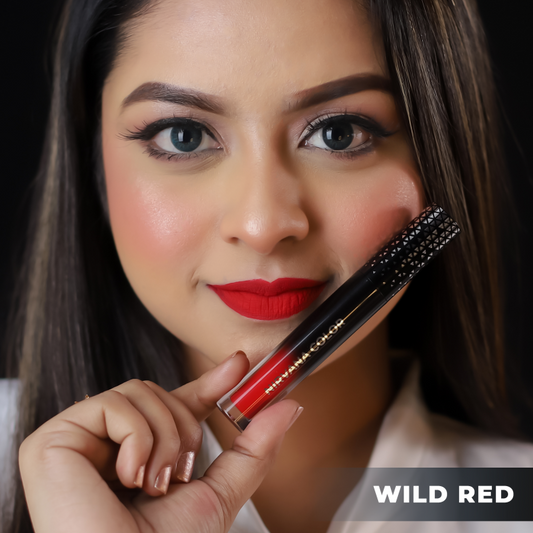 Nirvana Color Liquid Matte Lipstick – Wild Red