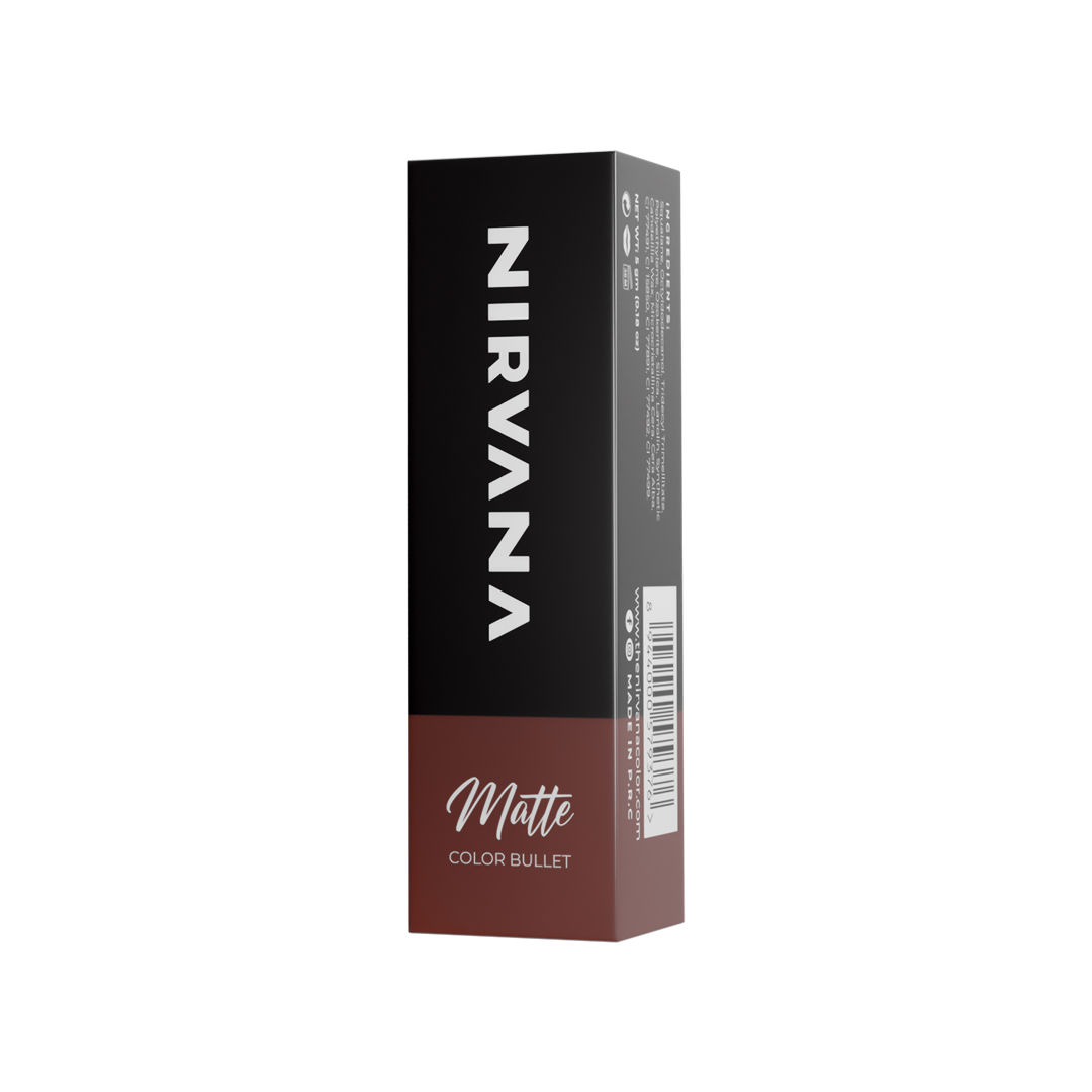 Nirvana Color Matte Bullet Lipstick – Brick Brown B05