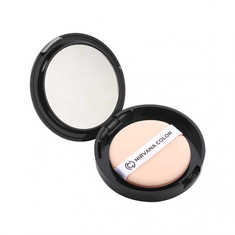 Nirvana Color Mattifying and Poreless Pressed Powder - Light Natural (15gm)