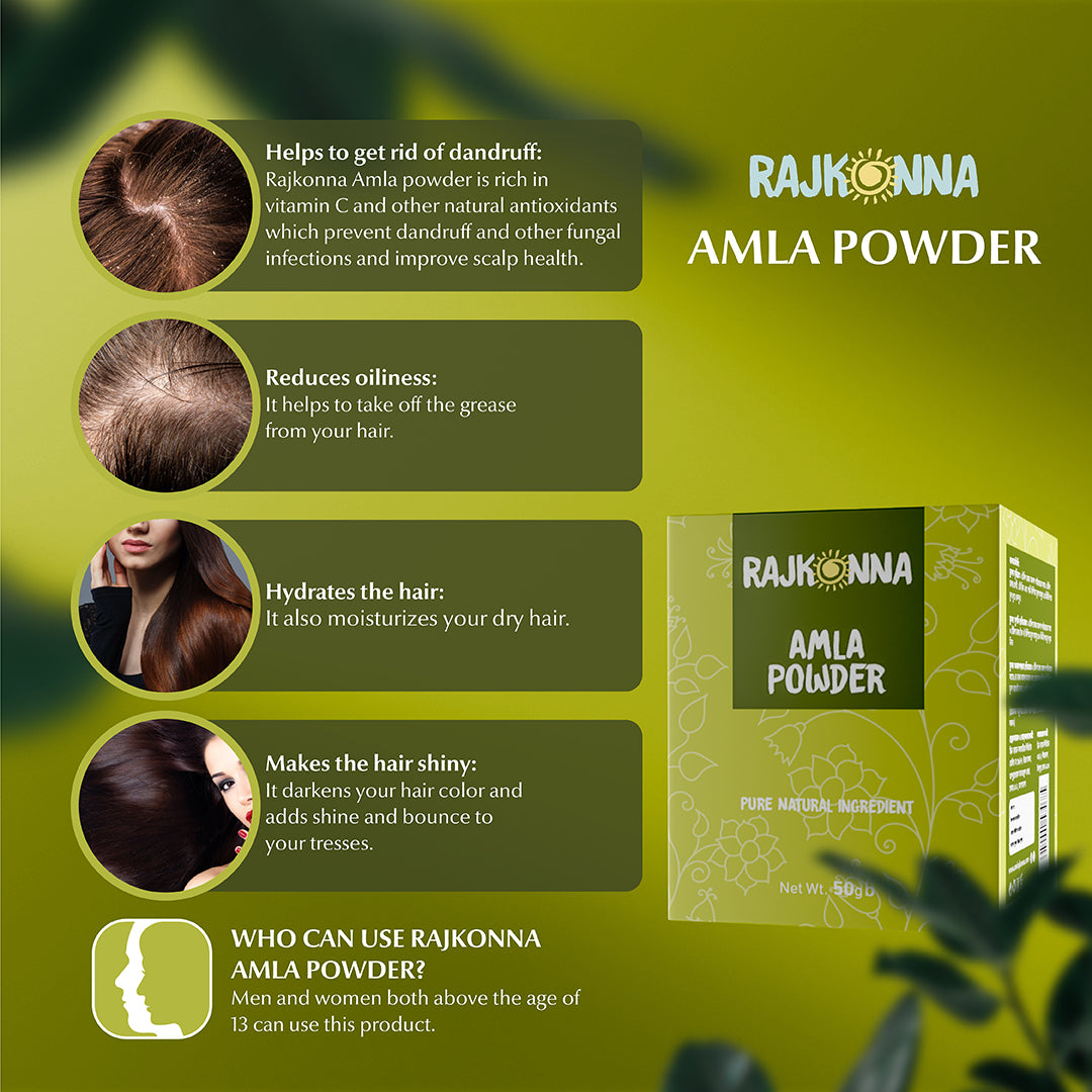 Rajkonna Amla powder (50gm)