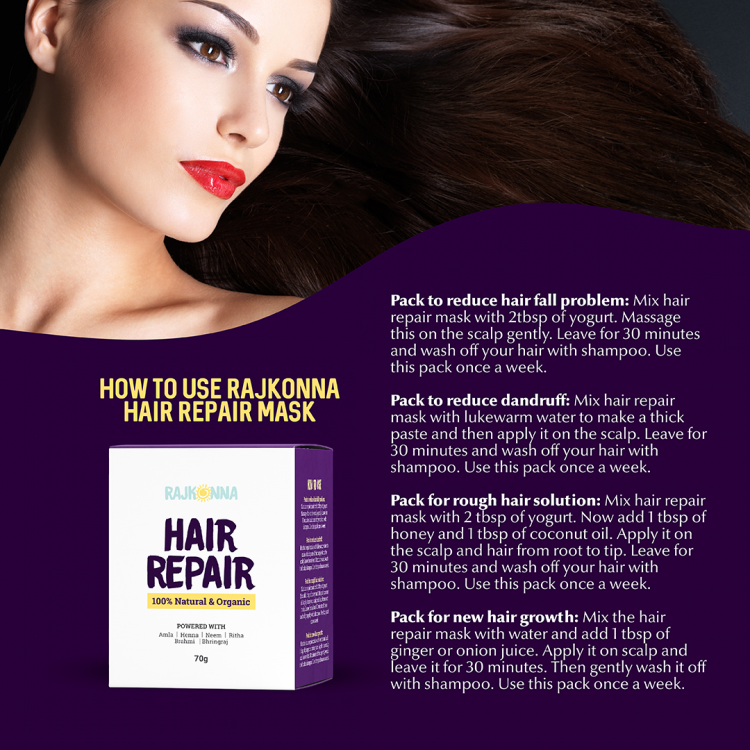 Rajkonna Hair Repair Mask (70g)