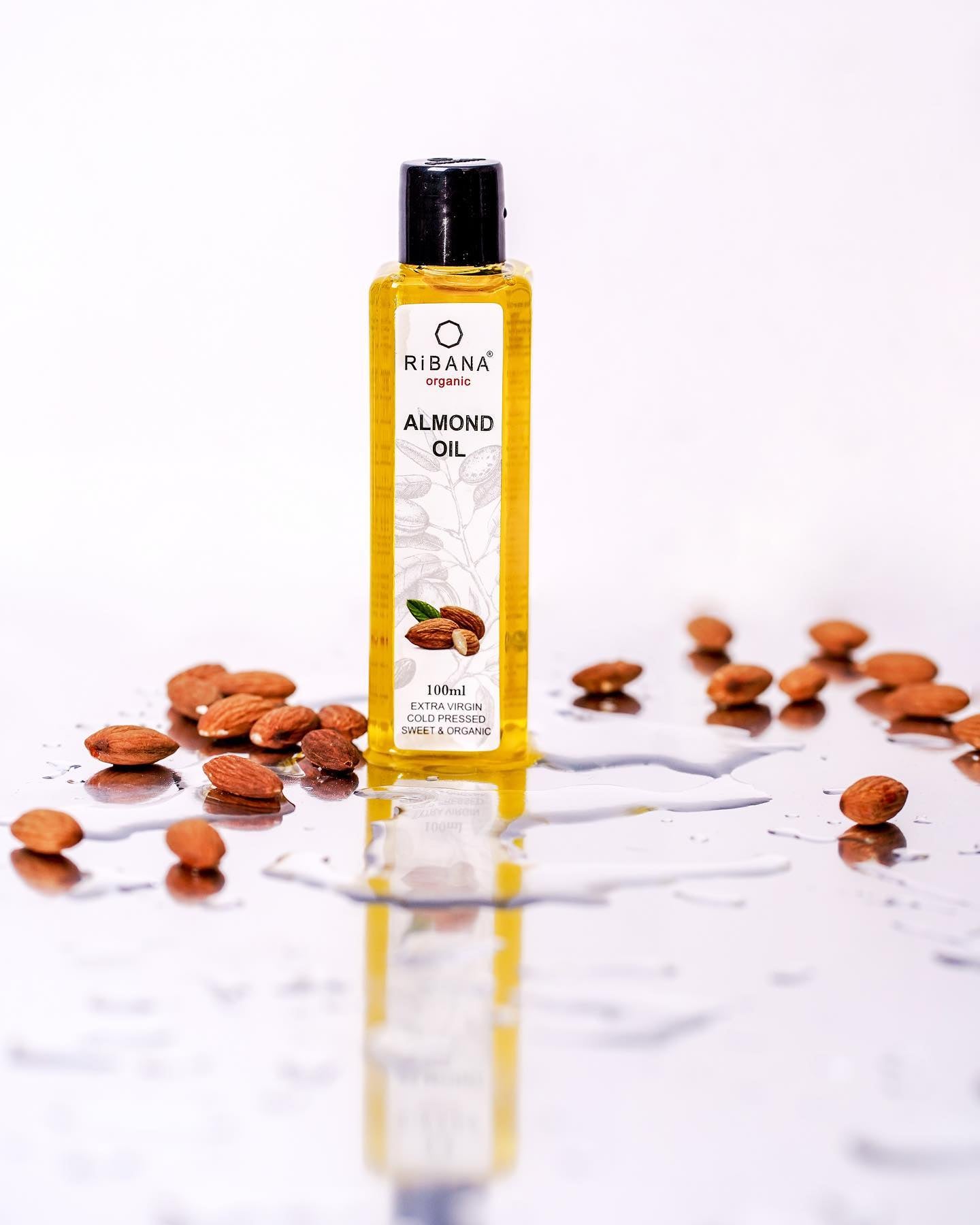 RiBANA Organic Almond Oil (100ml)
