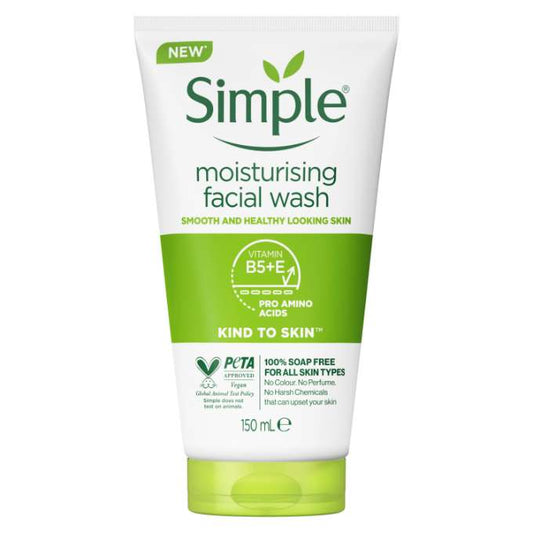 Simple Kind to Skin Moisturising Face Wash (150ml)