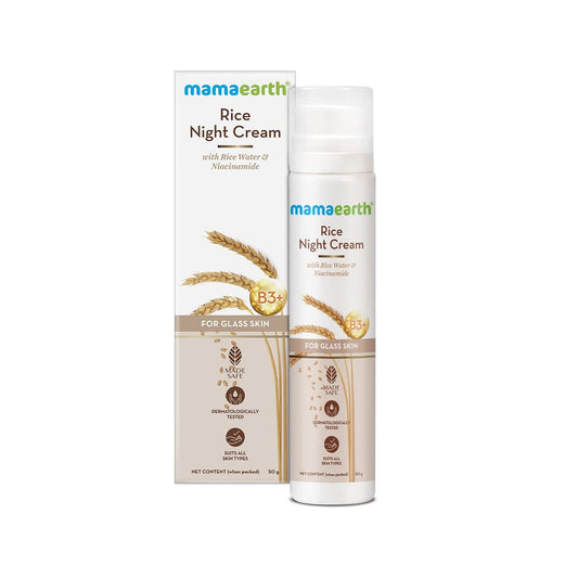 Mamaearth Rice Night Cream (50g)