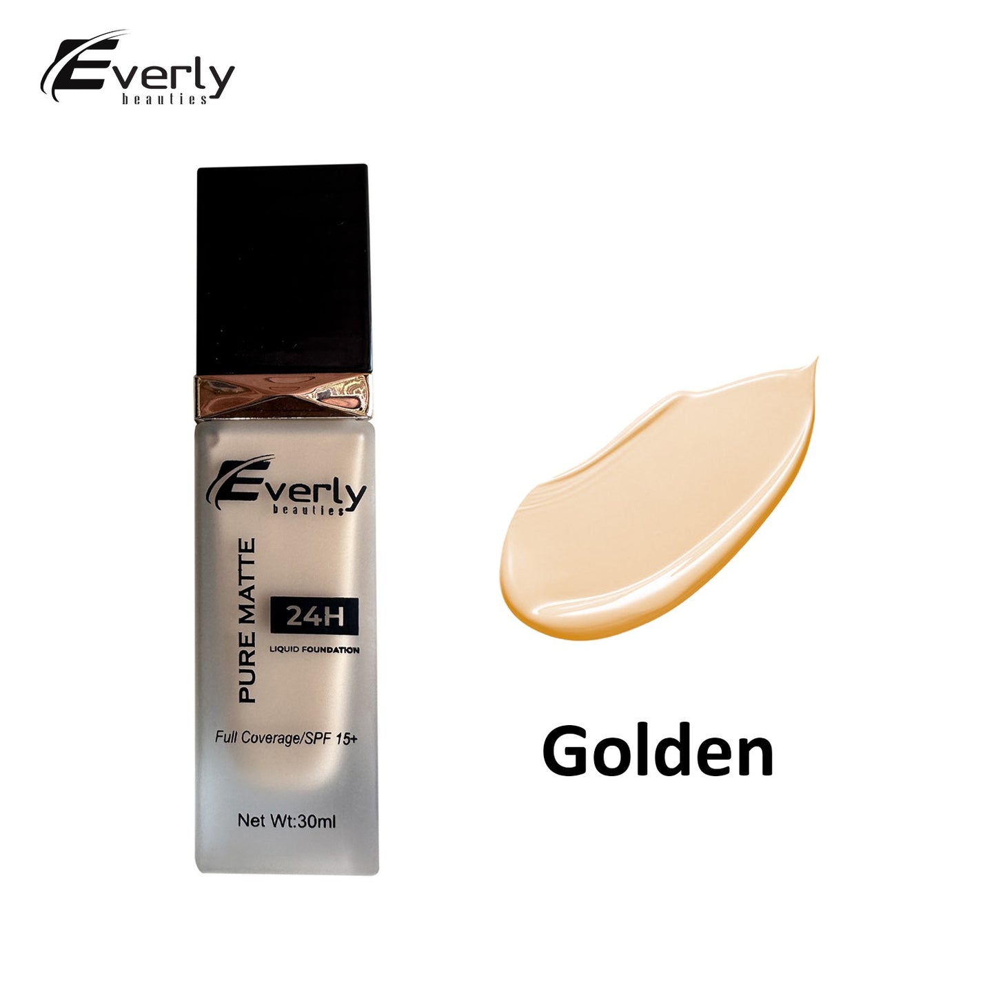 verly Beauties Pure Matte Full Coverage Foundation - golden