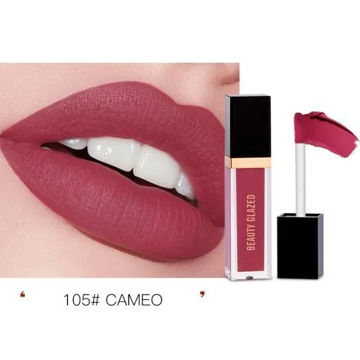 105 Cameo Beauty Glazed Matte Liquid Lipstick