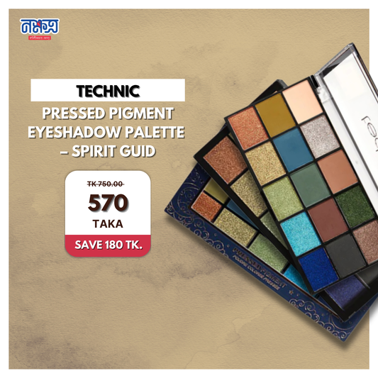 Technic Pressed Pigment Eyeshadow Palette – Spirit Guide (29.6gm)