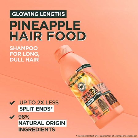 Garnier Ultimate Blends Pineapple & Amla Hair Food Shampoo (350ml)