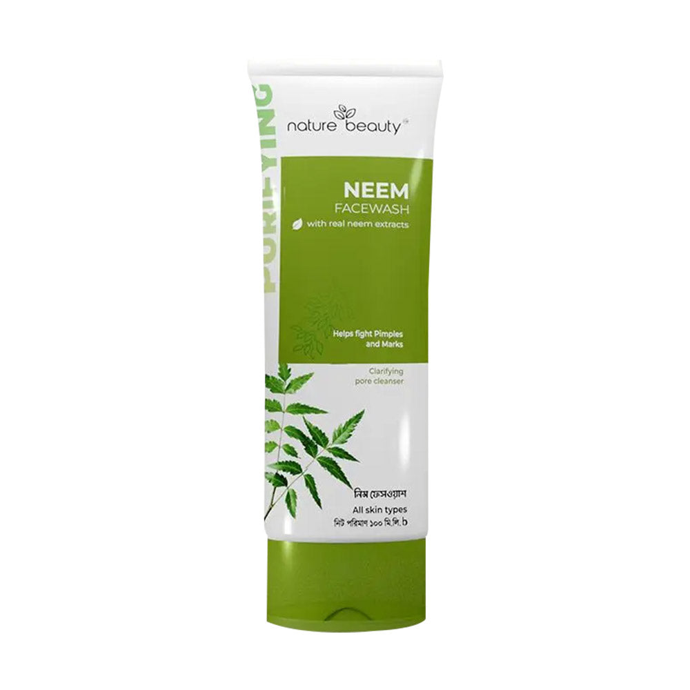 Nature Beauty Neem Facewash (100ml)