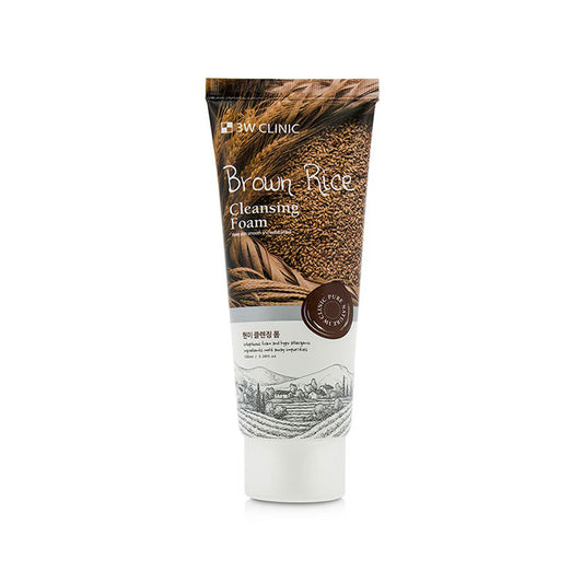 3W Clinic Brown Rice Cleansing Foam (100ml)