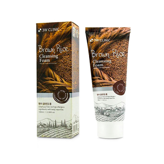 3W Clinic Brown Rice Cleansing Foam (100ml)