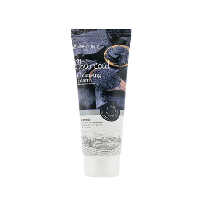 3W Clinic Charcoal Cleansing Foam (100ml)