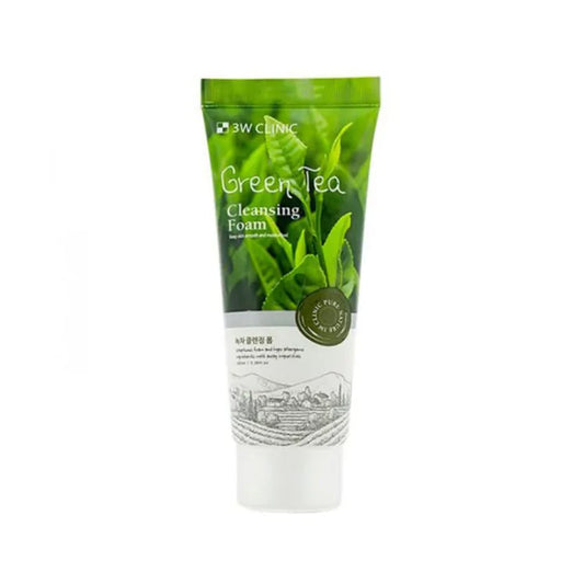 3W Clinic Green Tea Foam Cleansing (100ml)