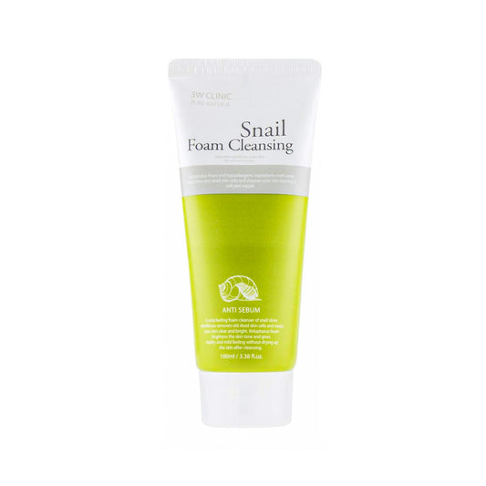 3W Clinic Snail Cleansing Foam (100ml)