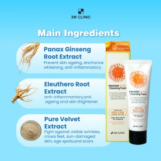 3W Clinic Intensive Dr. Kim Cleansing Foam (120ml)