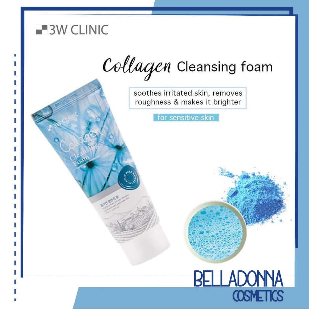 3W Clinic Collagen Foam Cleansing (100ml)