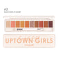 FA158 – Focallure UPTOWN GIRLS Eyeshadow Palette – 03 SUNFLOWER AT SUNSET