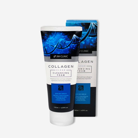 3W Clinic collagen Clear Cleansing Foam 180ml