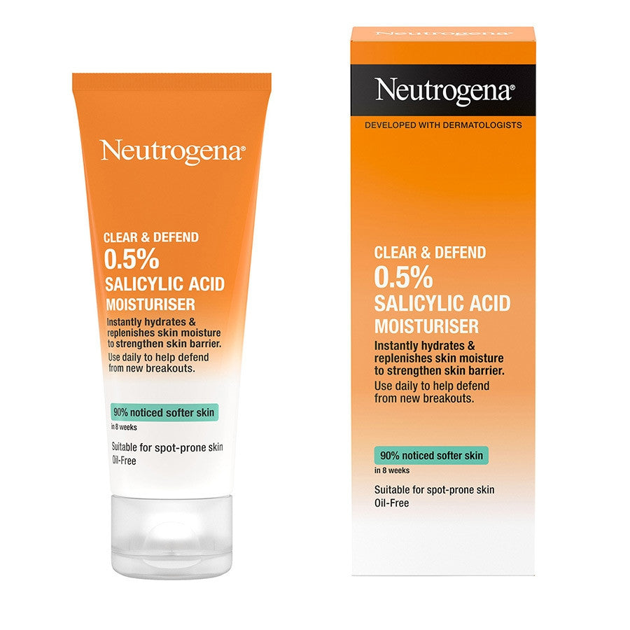 Neutrogena Clear & Defend 0.5% salicylic acid moisturiser