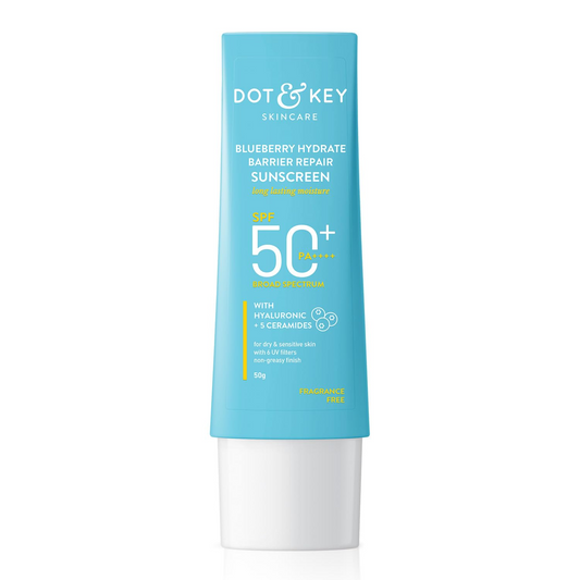 DOT & KEY Blueberry Hydrate Barrier Repair Sunscreen Spf 50+ (80ml)