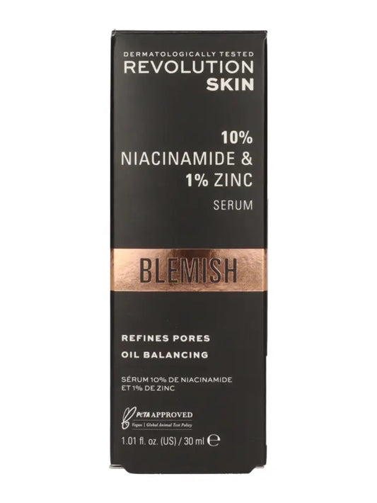 Revolution Skincare 10% Niacinamide + 1% Zinc Blemish & Pore Refining Serum (30ml)