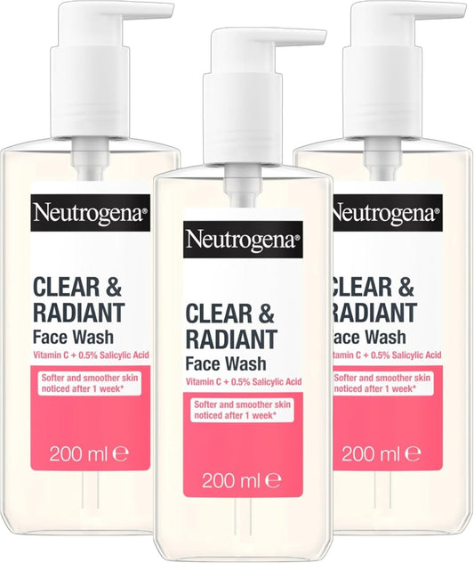 Neutrogena Clear And Radiant Face Wash With Vitamin C 200 ml